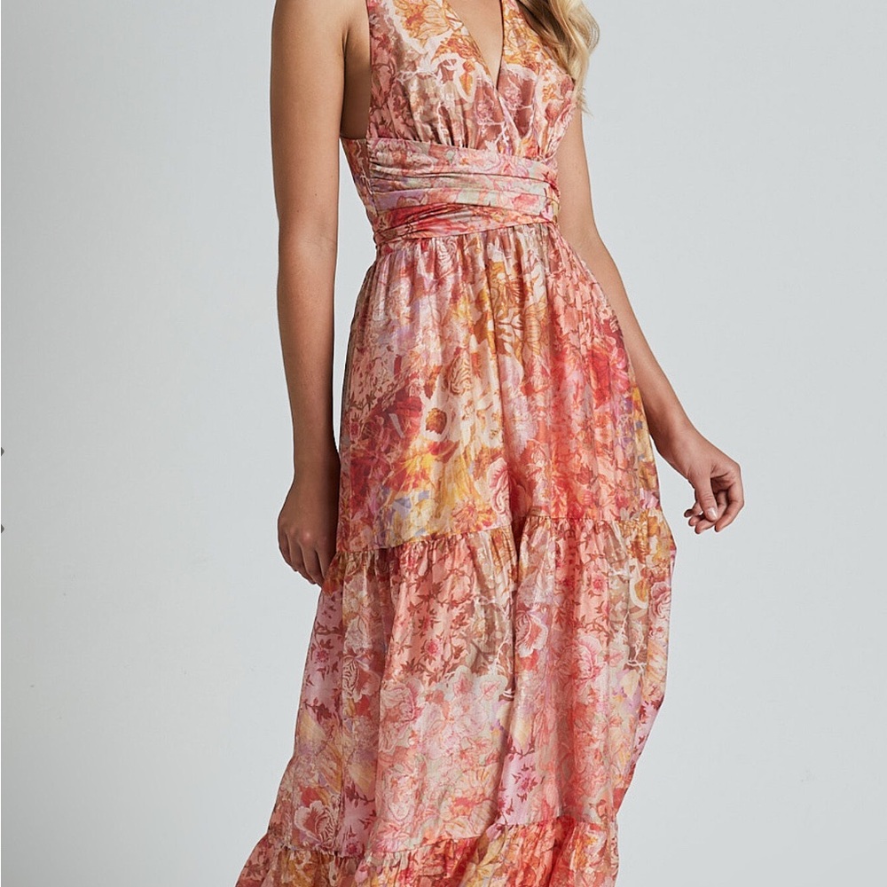 Beautiful flowy pink dress